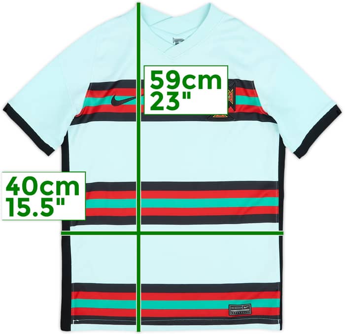 2020-22 Portugal Away Shirt - 8/10 - (M.Boys)