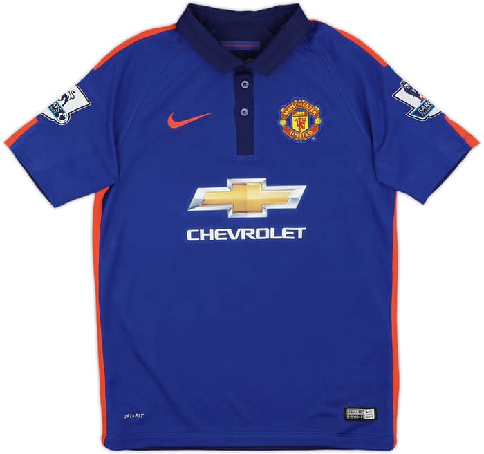 2014-15 Manchester United Third Shirt Di Maria #7 - 9/10 - (L.Boys)