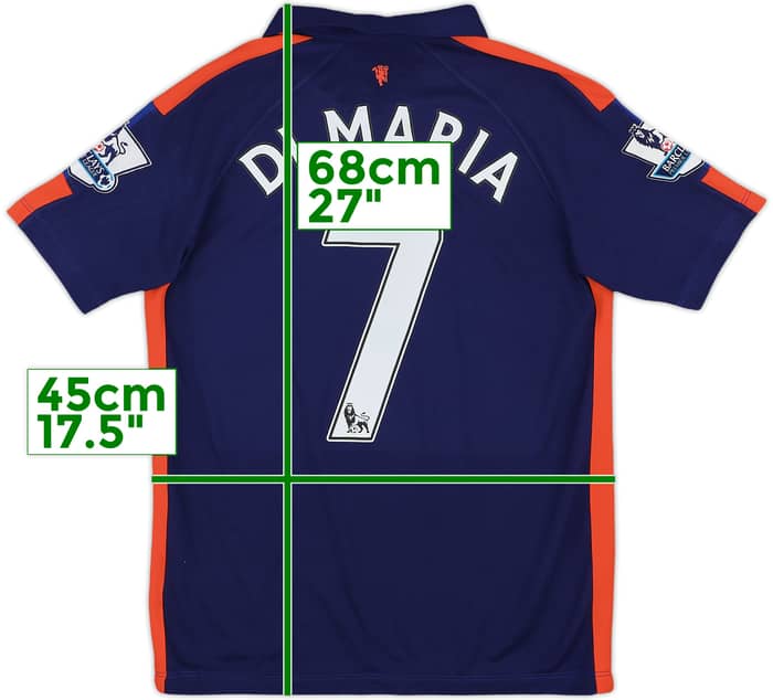 2014-15 Manchester United Third Shirt Di Maria #7 - 9/10 - (L.Boys)