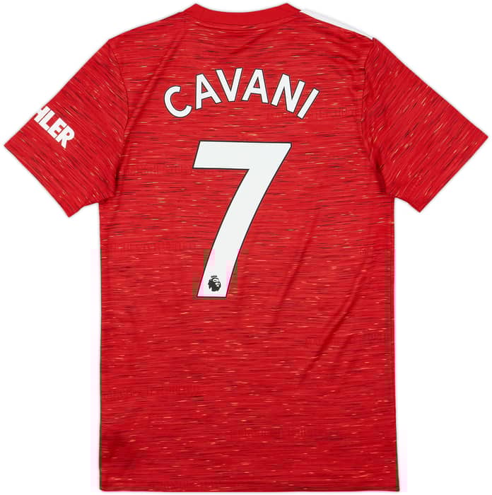 2020-21 Manchester United Home Shirt Cavani #7 - 10/10 - (XS)
