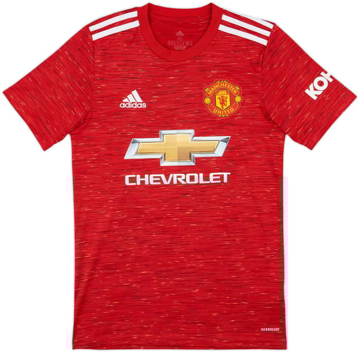 2020-21 Manchester United Home Shirt Cavani #7 - 10/10 - (XS)