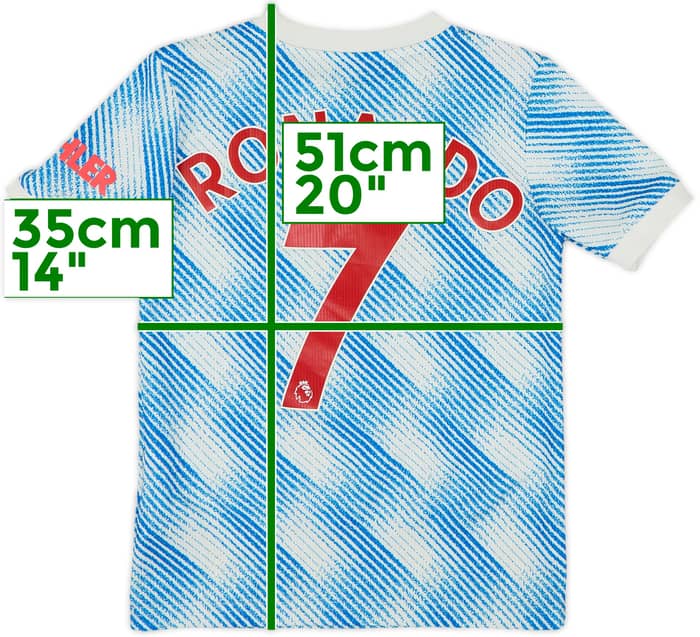 2021-22 Manchester United Away Shirt - 9/10 - (7-8 Years)