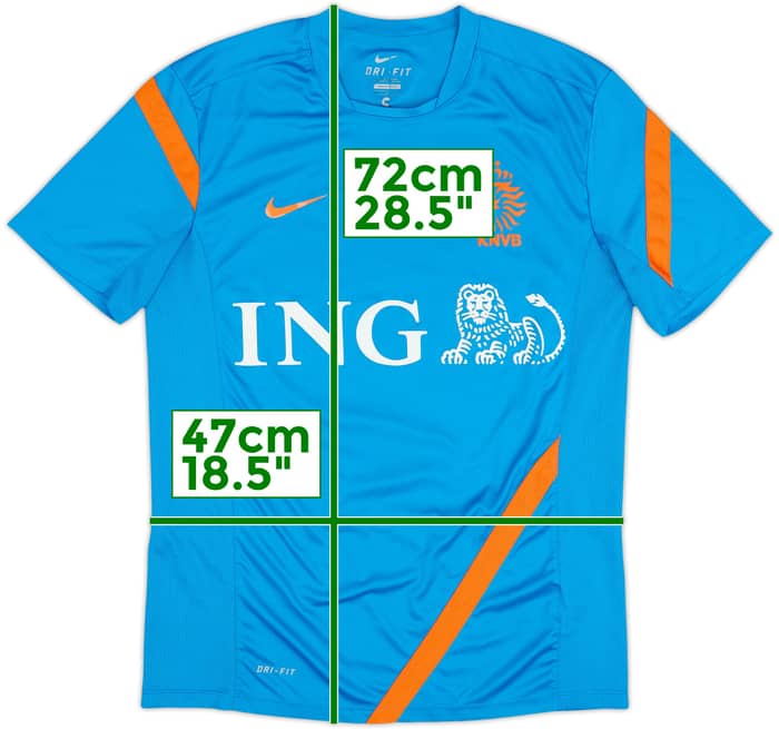 2012-13 Netherlands Nike Training Shirt - 8/10 - (M)