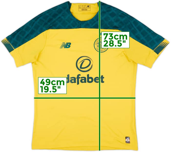 2019-20 Celtic Away Shirt - 9/10 - (M)