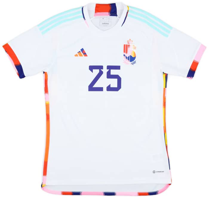 2022-23 Belgium Away Shirt Doku #25 - 10/10 - (M)
