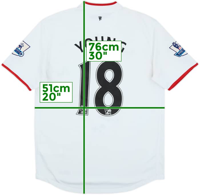 2012-14 Manchester United Away Shirt Young #18 - 5/10 - (M)