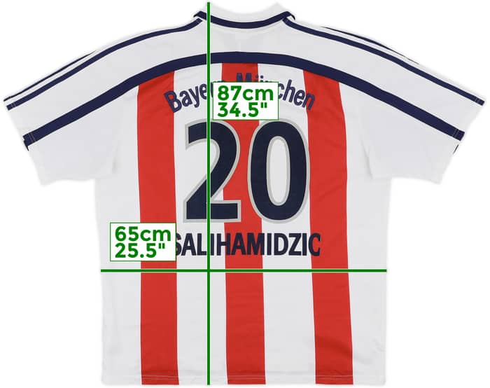 2000-01 Bayern Munich Away Shirt Salihamidzic #20 - 5/10 - (XL)