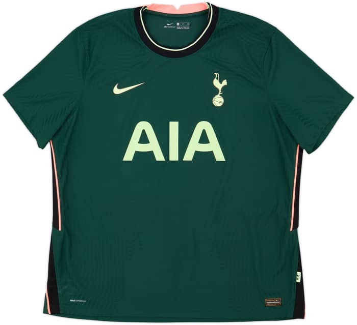 2020-21 Tottenham Authentic Away Shirt Son #7 - 10/10 - (XXL)