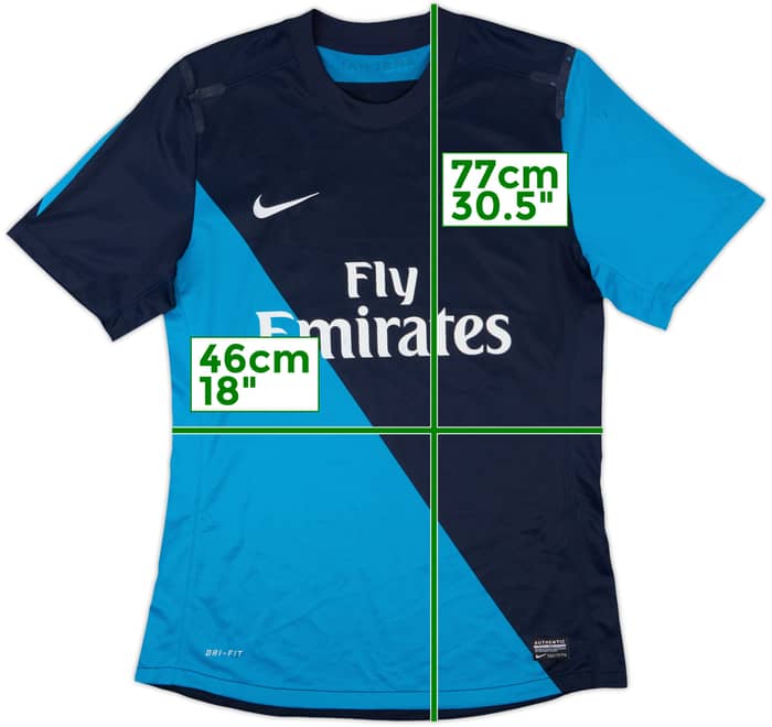 2011-12 Arsenal Player Issue Prototype Away Shirt - 7/10 - (M)