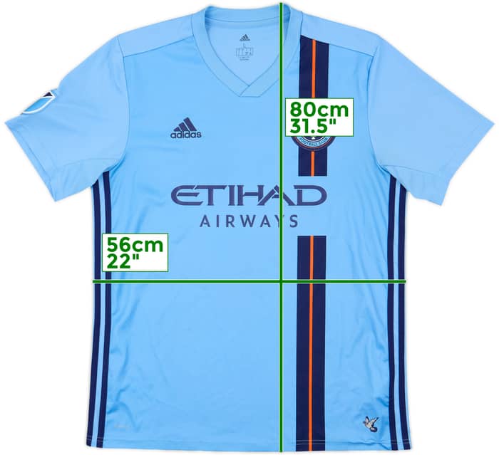 2019-20 New York City FC Home Shirt - 7/10 - (L)