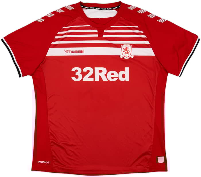 2019-20 MIddlesbrough Home Shirt - 6/10 - (3XL)