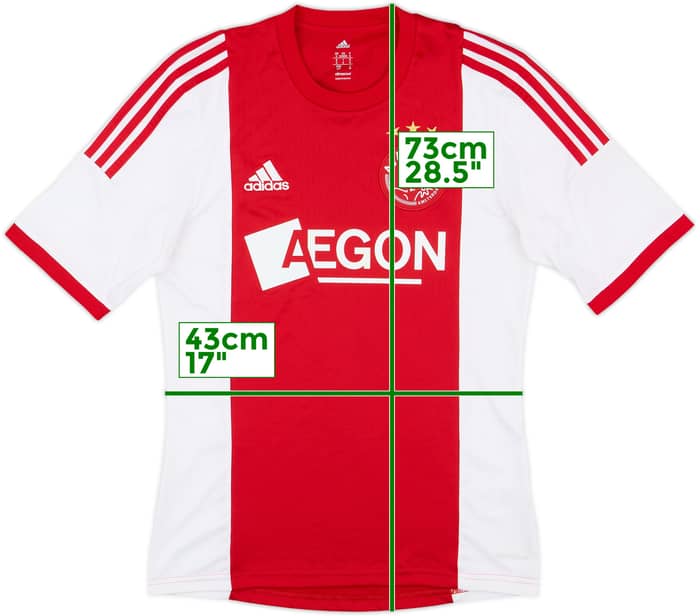 2013-14 Ajax Home Shirt - 8/10 - (S)