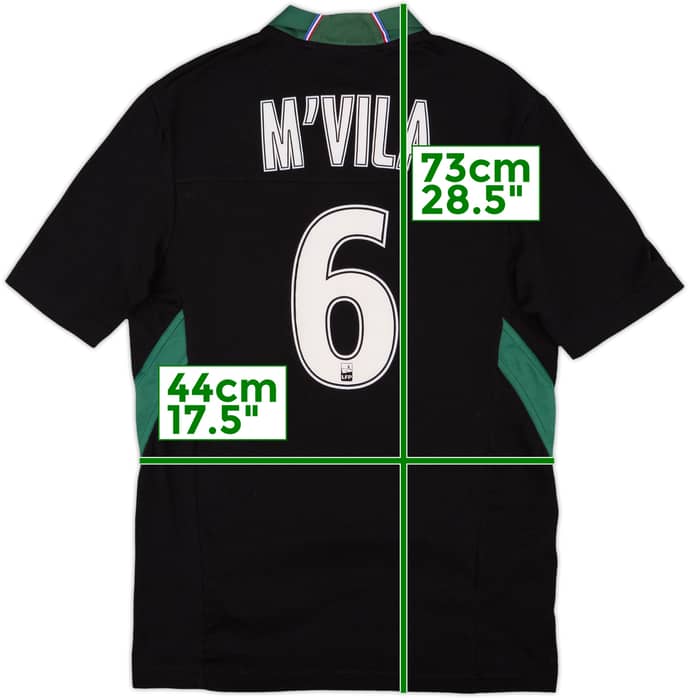 2018-19 Saint Etienne Third Shirt M'Vila #6 - 8/10 - (S)