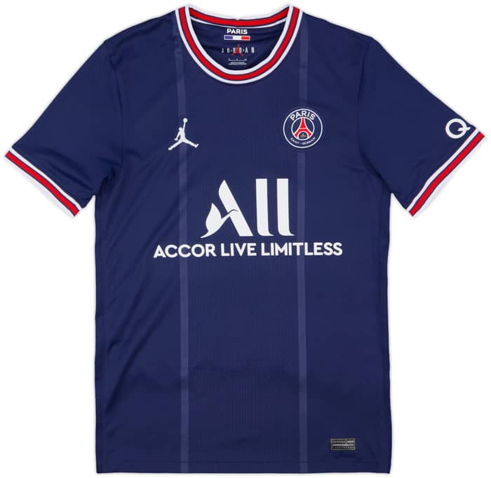 2021-22 Paris Saint-Germain Home Shirt Neymar Jr #10 - 10/10 - (S)
