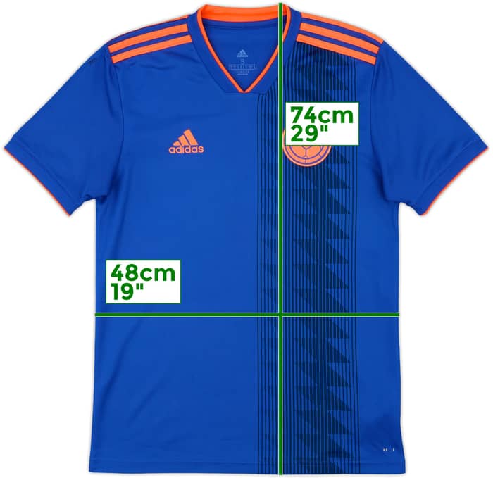 2018-19 Colombia Away Shirt - 7/10 - (S)