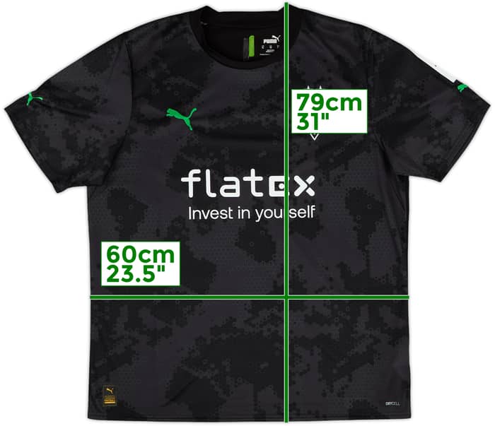 2022-23 Borussia Monchengladbach Third Shirt - 10/10 - (XL)