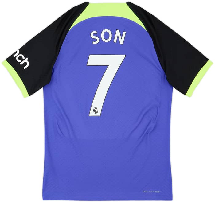 2022-23 Tottenham Authentic Vaporknit Away Shirt Son #7 - 10/10 - (S)
