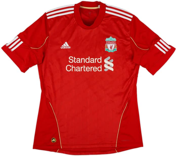 2010-12 Liverpool Home Shirt Suarez #7 - 7/10 - (L)