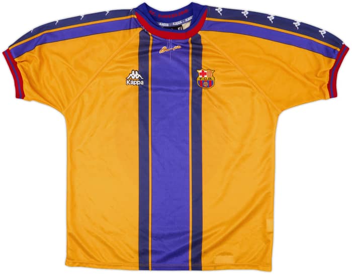 1997-98 Barcelona Away Shirt - 8/10 - (L)