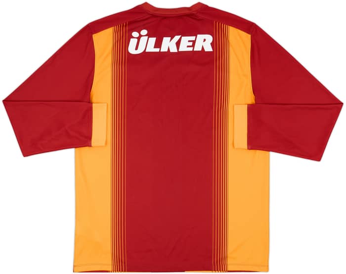 2014-15 Galatasaray Home L/S Shirt - 8/10 - (L)