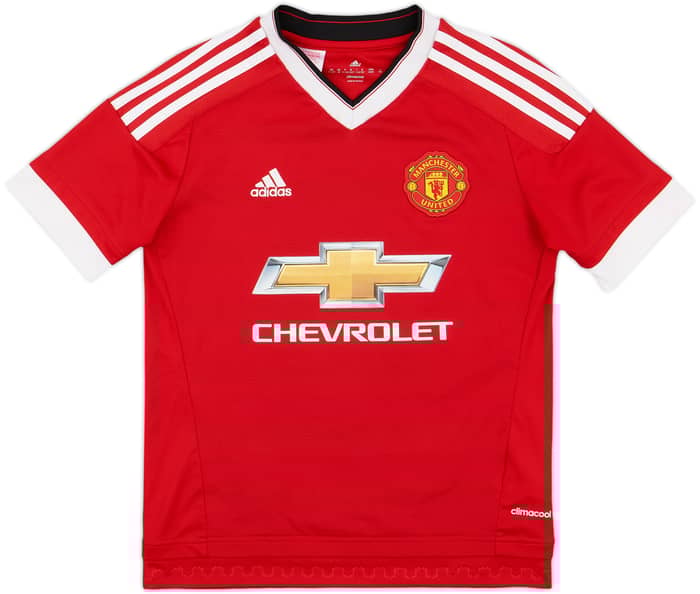 2015-16 Manchester United Home Shirt Rooney #10 - 10/10 - (M.Boys)