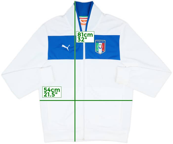 2012-14 Italy Puma Track Jacket - 7/10 - (M)