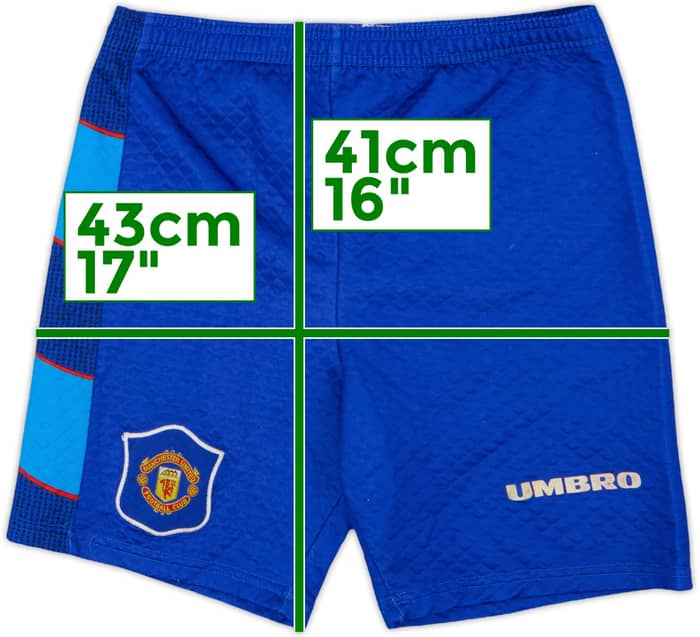 1995-96 Manchester United GK Shorts - 5/10 - (S)
