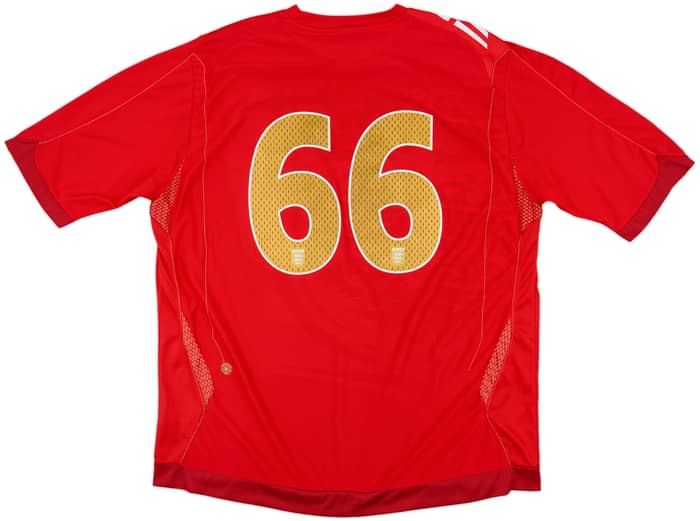 2006-08 England Away Shirt #66 - 9/10 - (XXL)
