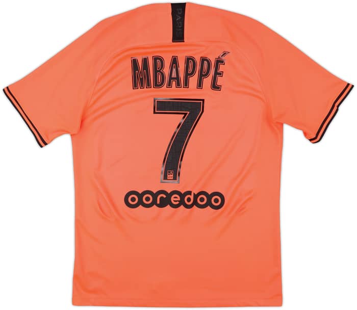 2019-20 Paris Saint-Germain Away Shirt Mbappe #7 - 8/10 - (M)
