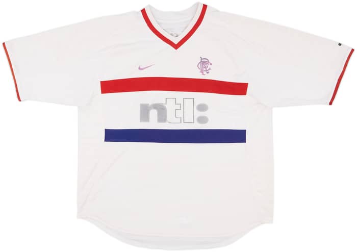 2000-01 Rangers Away Shirt - 4/10 - (XL)