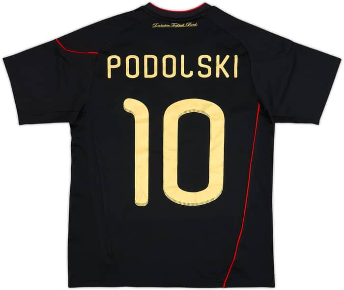 2010-11 Germany Away Shirt Podolski #10 - 9/10 - (L.Boys)
