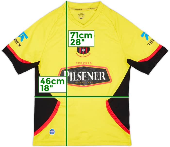 2010-11 Barcelona SC Home Shirt - 7/10 - (L)