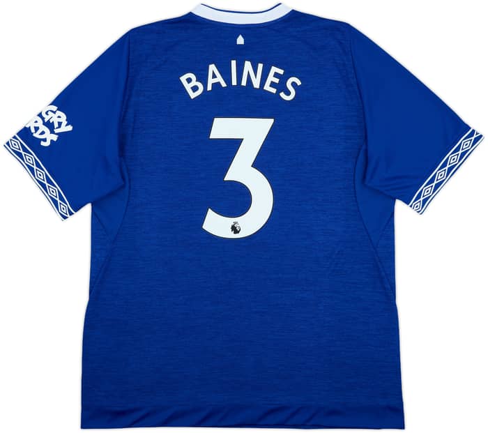 2018-19 Everton Home Shirt Baines #3 - 10/10 - (XXL)