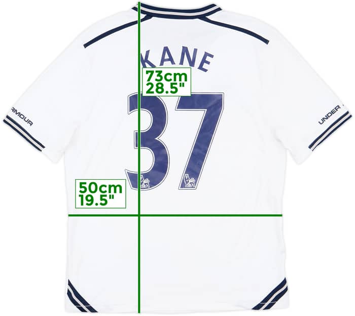 2013-14 Tottenham Home Shirt Kane #37 - 6/10 - (L)