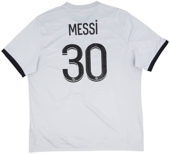 2022-23 Paris Saint-Germain Away Shirt Messi #30 - 10/10 - (XL)