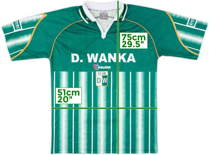 2002-03 Deportivo Wanka Home Shirt - 7/10 - (M)