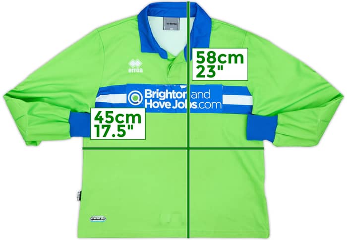2011-13 Brighton GK Shirt - 6/10 - (XL.Boys)