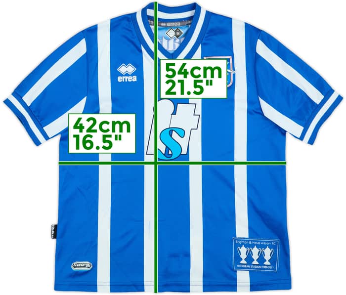 2010-11 Brighton Home Shirt - 6/10 - (M.Boys)