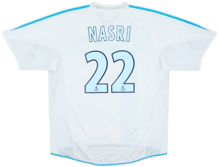 2004-05 Olympique Marseille Home Shirt Nasri #22 - 10/10 - (L)