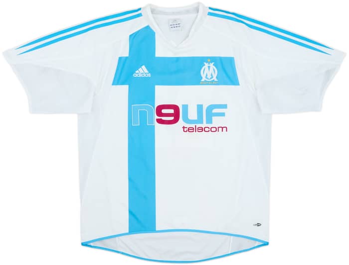 2004-05 Olympique Marseille Home Shirt Nasri #22 - 10/10 - (L)