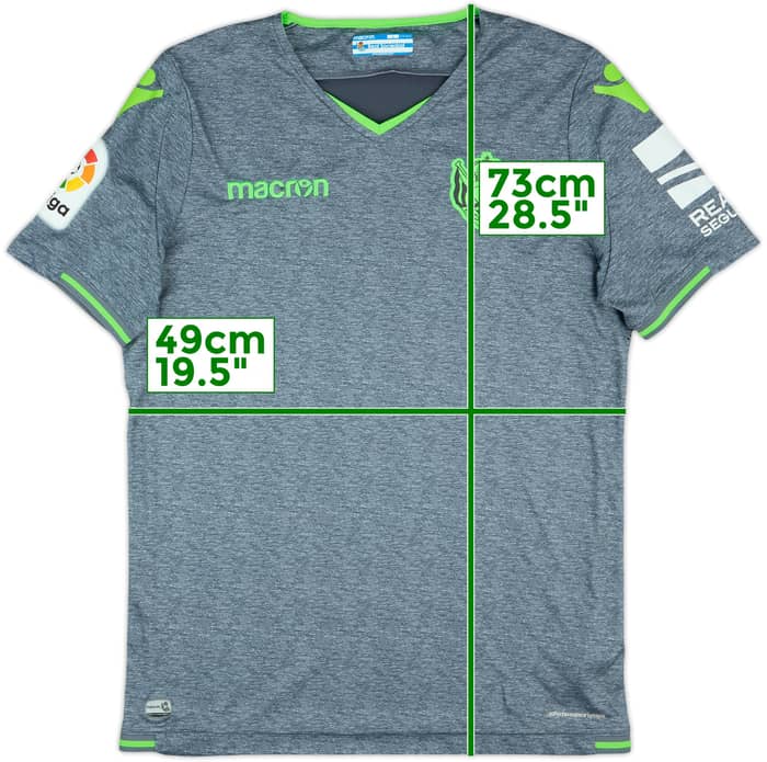 2018-19 Real Sociedad Away Shirt - 8/10 - (L)