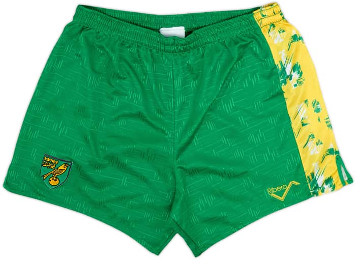 1992-94 Norwich Home Full Kit - 8/10 - (L)