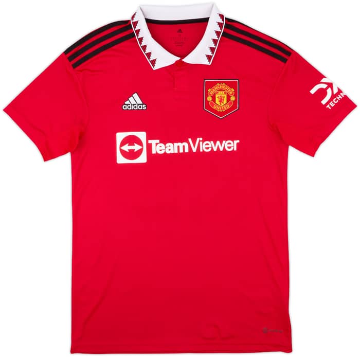 2022-23 Manchester United Home Shirt Sancho #25 - 8/10 - (M)