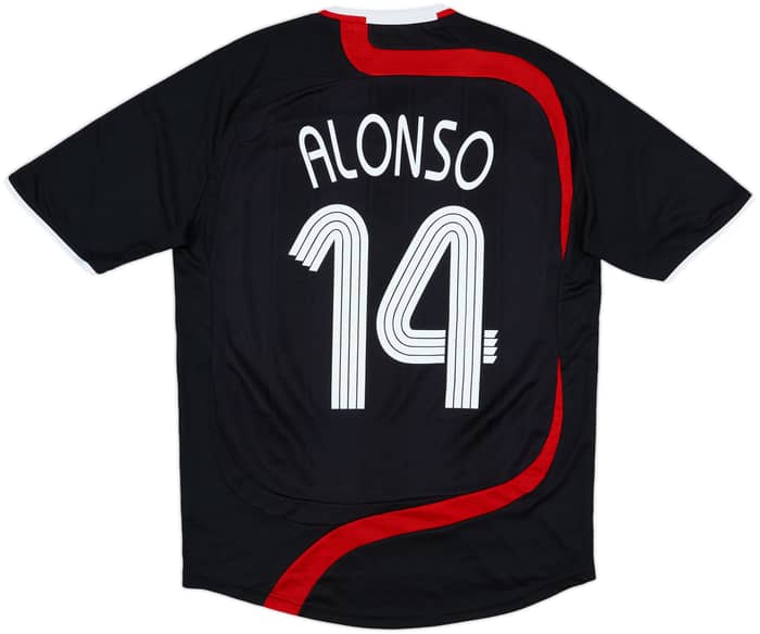 2007-08 Liverpool Third Shirt Alonso #14 - 6/10 - (M)
