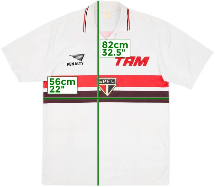1994 Sao Paulo Home Shirt - 8/10 - (L)