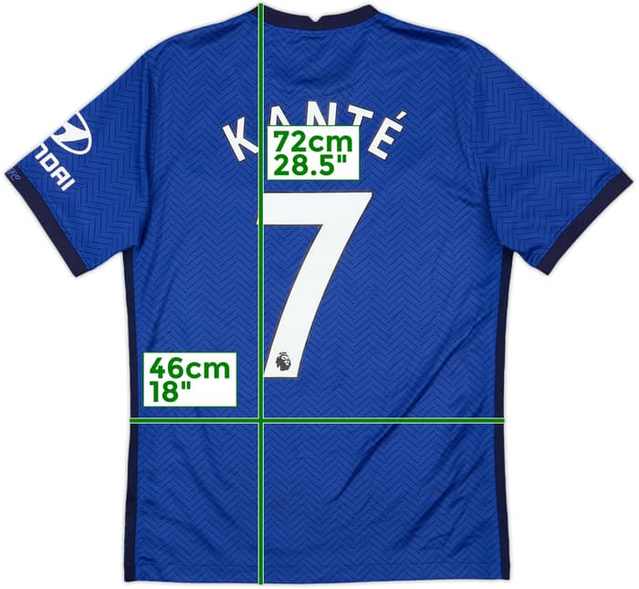 2020-21 Chelsea Home Shirt Kante #7 - 8/10 - (S)