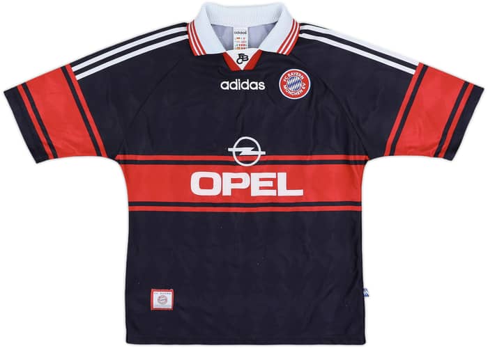 1997-99 Bayern Munich Home Shirt - 9/10 - (XL.Boys)