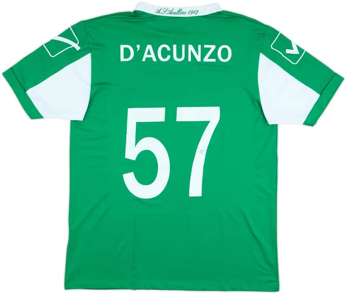 2014-15 Avellino Home Shirt D'Acunzo #57 - 5/10 - (L)