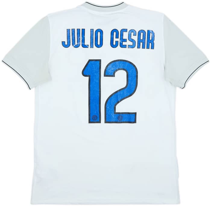 2009-10 Inter Milan GK S/S Shirt Julio Cesar #12 - 4/10 - (L)