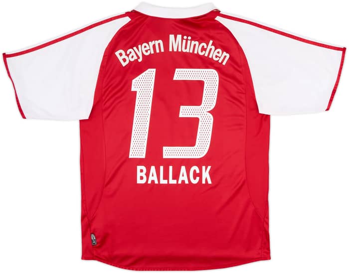 2004-05 Bayern Munich Home Shirt Ballack #13 - 8/10 - (M)